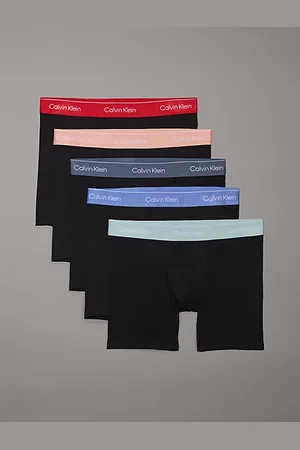 Calvin Klein 5 Pack Boxer Briefs - Icon Cotton Stretch