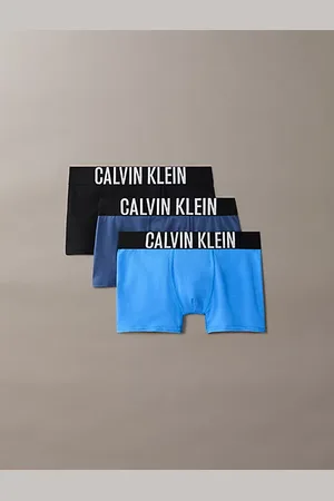 Calvin Klein 3 Pack Boys Trunks - Intense Power