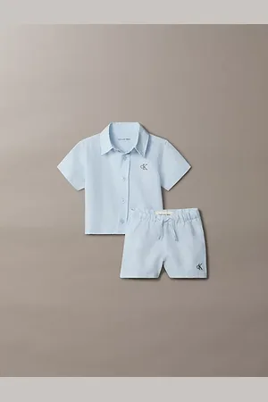 Calvin Klein Newborn Linen 2 Piece Set