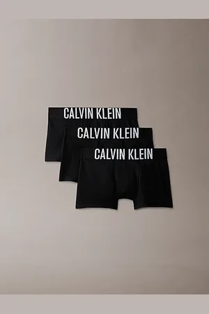 Calvin Klein 3 Pack Boys Trunks - Intense Power