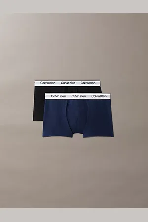 Calvin Klein 2 Pack Boys Trunks - Icon Cotton Stretch