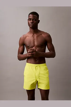 Calvin Klein Medium Drawstring Swim Shorts - Logo Tape