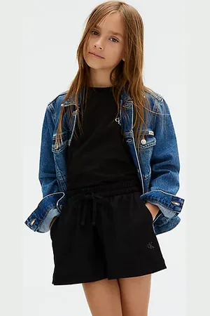 Calvin Klein Relaxed Crinkle Knit Shorts