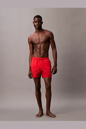 Calvin Klein Medium Drawstring Swim Shorts - CK Soft Nylon