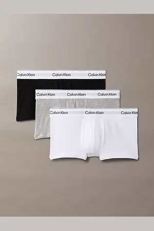 Calvin Klein 3 Pack Low Rise Trunks - Icon Cotton Stretch
