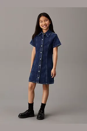 Calvin Klein Denim A-line Dress