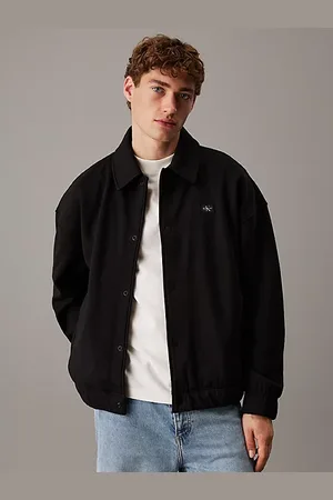 Calvin Klein Soft Fleece Snap Button Jacket