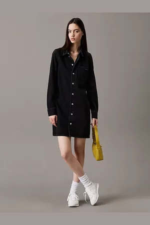 Calvin Klein Fitted Shirt Dress