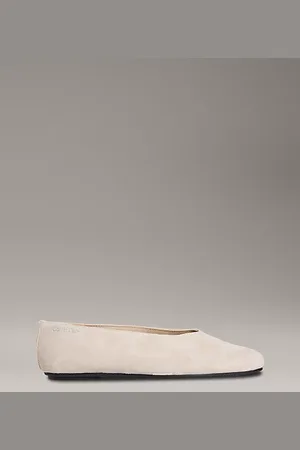 Calvin Klein Suede Ballerinas