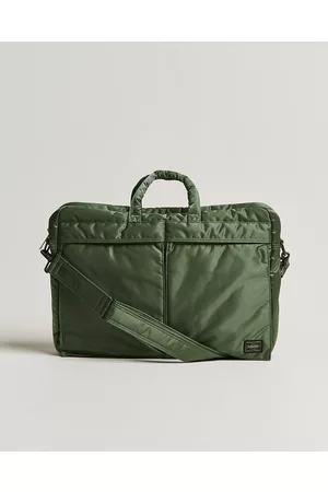 PORTER-YOSHIDA & CO Mænd Laptop Tasker - Tanker 2Way Briefcase Sage Green