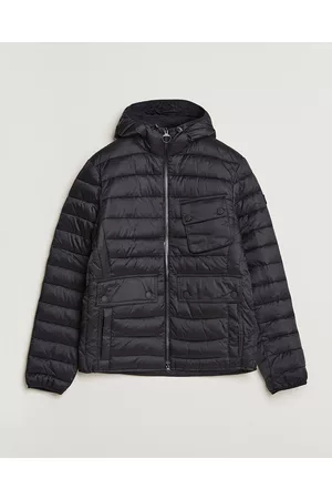 Barbour Mænd Vinterjakker - Ouston Hooded Quilt Jacket Black
