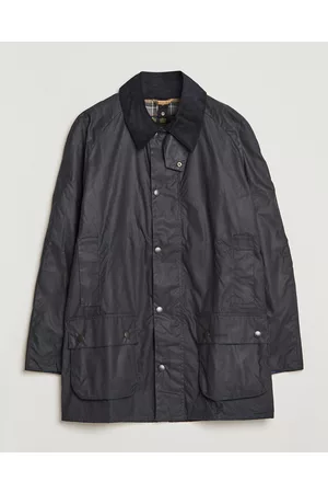 Barbour Beausby Waxed Jacket Navy