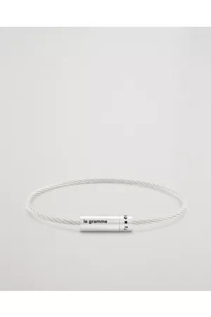 Le Gramme Mænd Armbånd - Cable Bracelet Brushed Sterling Silver 7g