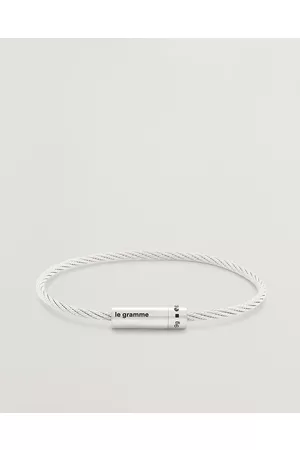 Le Gramme Mænd Armbånd - Cable Bracelet Brushed Sterling Silver 9g