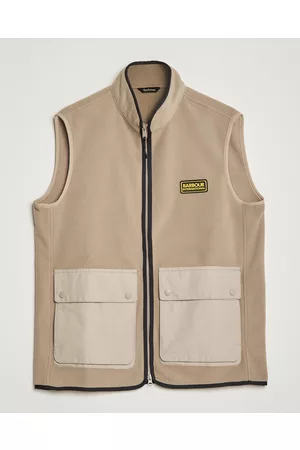 Barbour Mænd Veste - Oak Fleece Gilet Concrete