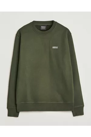 Barbour Mænd Sweatshirts - Roadster Crew Neck Sweatshirt Forrest Green