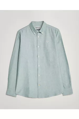 Barbour Mænd Langærmede skjorter - Tailored Fit Oxford 3 Shirt Green