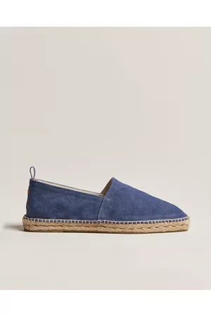 Castaner Mænd Espadrillos - Pablo Washed Canvas Espadrilles Azul
