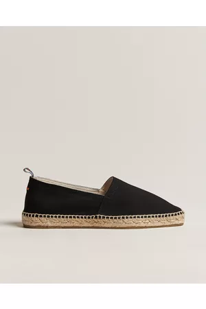 Castaner Mænd Espadrillos - Pablo Canvas Espadrilles Negro