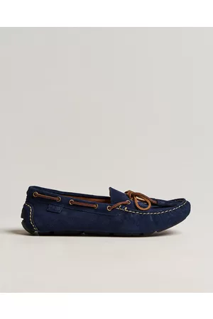 Ralph Lauren Mænd Sneakers - Anders Suede Driving Shoe Navy