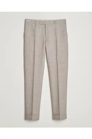 Morris Mænd Khaki bukser - Jack Tropical Suit Trousers Khaki