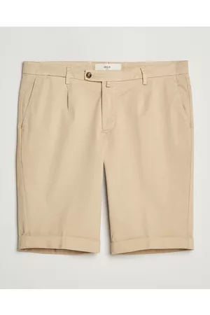 BRIGLIA Mænd Shorts - Pleated Cotton Shorts