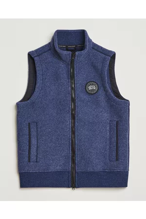 Canada Goose Mænd Veste - Mersey Fleece Vest Atlantic Navy
