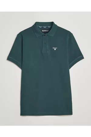 Barbour Mænd Poloer - Tartan Pique Polo Green Gables