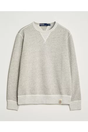 Ralph Lauren Mænd Sweatshirts - Vintage Fleece Crew Neck Sweatshirt Loft Heather