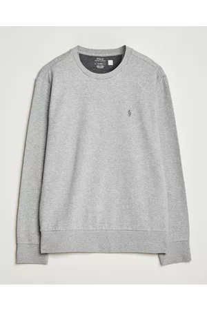 Ralph Lauren Mænd Sweatshirts - Double Knitted Jersey Sweatshirt Andover Heather