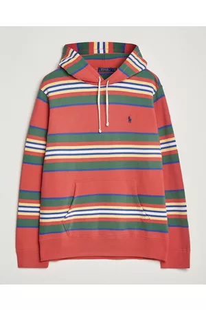Ralph Lauren Mænd Sweatshirts - Yarn Died Fleece Striped Hoodie Multi