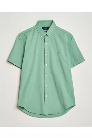 Ralph Lauren Mænd Kortærmede - Twill Short Sleeve Shirt Faded Mint