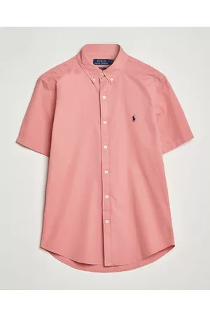 Ralph Lauren Mænd Kortærmede - Twill Short Sleeve Shirt Desert Rose