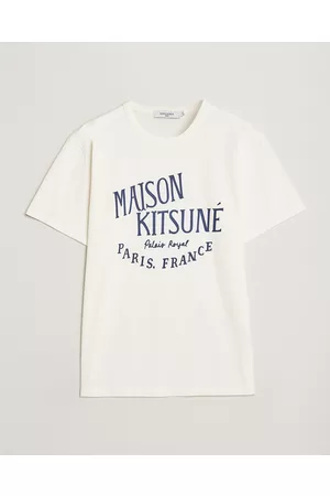Maison Kitsuné Mænd Kortærmede - Palais Royal Classic T-Shirt Latte