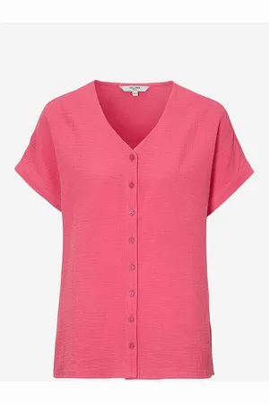 Cellbes Gennemknappet bluse i bomuldsmusselin