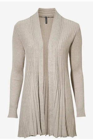 Freequent Lang, ribbet cardigan Claudisse