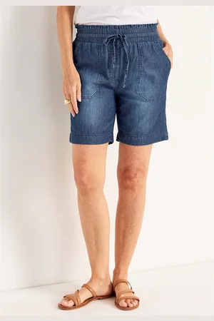 Cellbes Shorts i vasket denim Jade