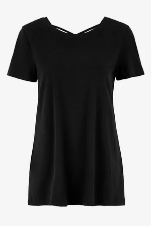 Cellbes Jerseytop med flettet rygdetalje