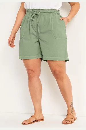 Cellbes Shorts i vasket bomuld Jade