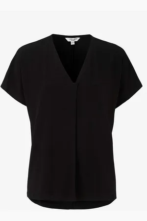 Cellbes V-udskåret jerseytop
