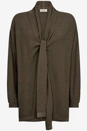 Freequent Selvbundet cardigan Knoty