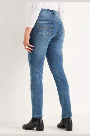 Cellbes Jeans med elastik i siderne
