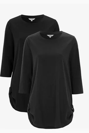 Cellbes Jerseytunika med 3/4 ærme 2-pack