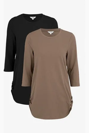 Cellbes Jerseytunika med 3/4 ærme 2-pack