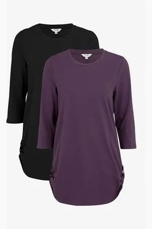 Cellbes Jerseytunika med 3/4 ærme 2-pack