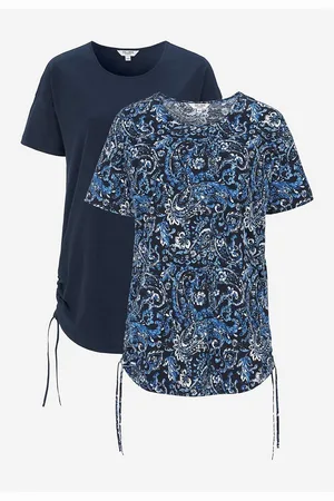 Cellbes Lang jerseytop Vilde 2-pack