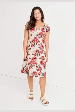 Cellbes Mønstret off-shoulder-kjole Monica