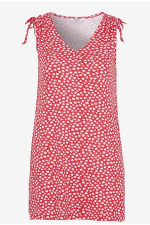 Cellbes Mønstret jerseytunika med sløjfedesign Lina