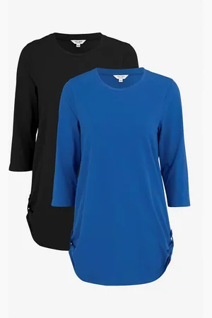 Cellbes Jerseytunika med 3/4 ærme 2-pack
