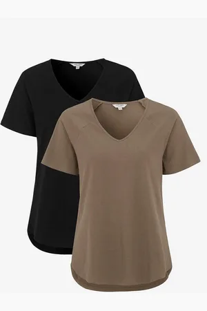 Cellbes Jerseytop med raglanærme 2-pack